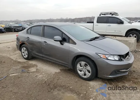 2013 Honda Civic Lx from USA, damaged, VIN 19XFB2F50DE034441